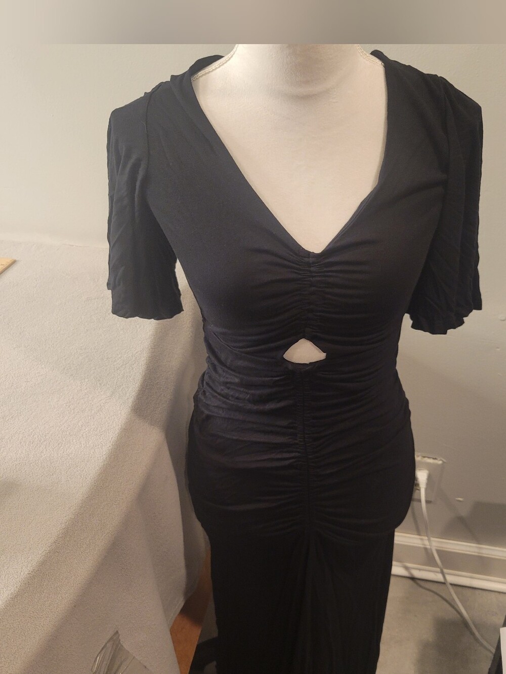 Free People Beach Black Maxi Dress Size XS
